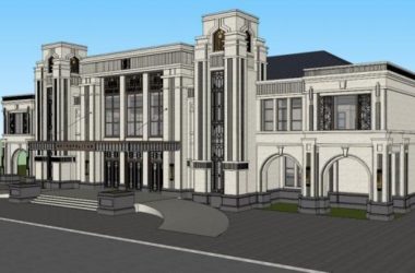 Sketchup商业模型|多层会所,商业建筑,西方新古典-BIM建筑网