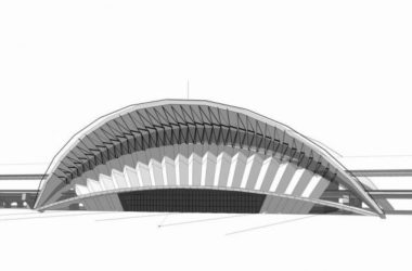 Sketchup车站路桥|火车站,高铁站,现代风格,交通建筑-BIM建筑网