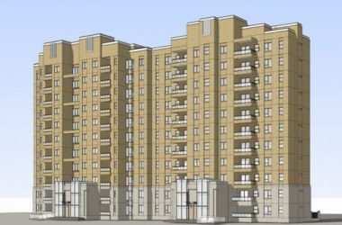 Sketchup住宅模型|中高层住宅,现代风格,居住建筑-BIM建筑网