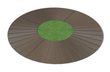 Sketchup素材模型|树池篦子，树篦子，景观-BIM建筑网