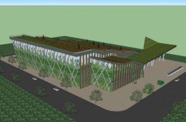 Sketchup文化模型|多层博物馆,文化建筑, 现代风格-BIM建筑网
