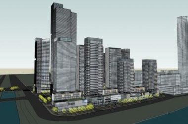 Sketchup综合体模型|超高层商业综合体,酒店办公,现代风格-BIM建筑网