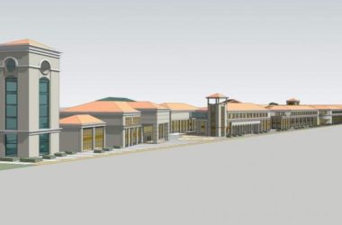 Sketchup商业模型|多层商业街,简欧式坡屋顶-BIM建筑网