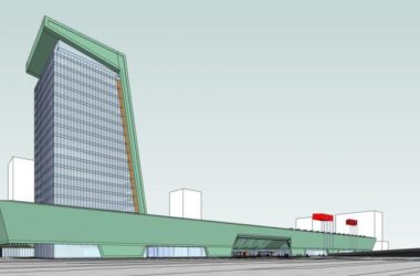 Sketchup文化模型|多层高层混合,会展中心,办公,现代风格-BIM建筑网