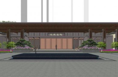 Sketchup住宅模型|合院,中式风格,商业,古建筑,娱乐,休闲设施-BIM建筑网