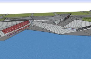 Sketchup文化模型|多层文化中心,展览馆,现代风格,文化建筑-BIM建筑网