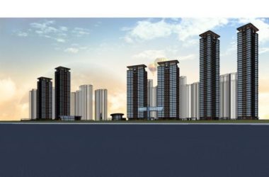 Sketchup住宅模型|超高层住宅,现代风格,居住建筑-BIM建筑网