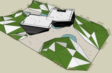 Sketchup文化模型|多层博物馆,文化建筑,现代风格-BIM建筑网