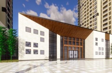 Sketchup综合体模型|商业综合体，底层商业，办公，现代风格-BIM建筑网