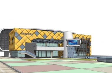 Sketchup文化模型|多层剧场,文化建筑,现代风格-BIM建筑网