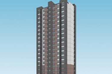 Sketchup住宅模型|高层住宅,居住建筑,现代风格-BIM建筑网