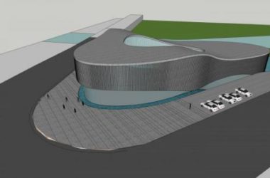 Sketchup文化模型|多层博物馆,文化建筑,展览馆,现代风格-BIM建筑网