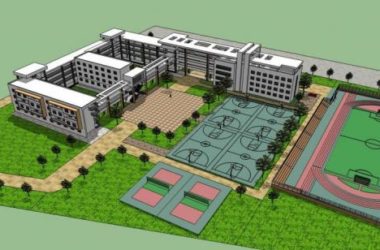 Sketchup学校模型|多层学校,现代风格,教学楼,教育建筑,文教卫生-BIM建筑网