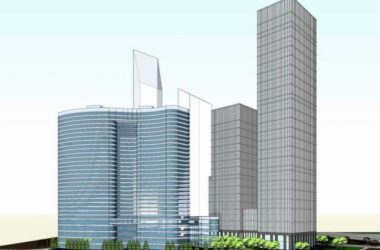 Sketchup办公模型|高层办公楼,现代风格-BIM建筑网