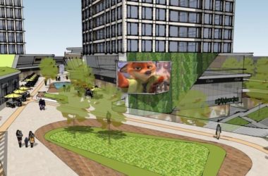 Sketchup综合体模型|商住综合体，超高层住宅，底层商业，现代风格-BIM建筑网