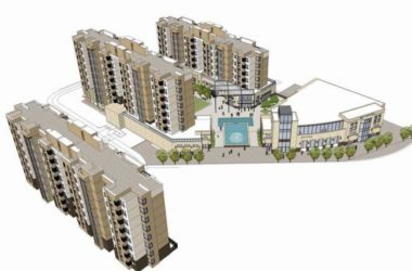 Sketchup住宅模型|多层住宅,集中商业,现代风格,居住建筑-BIM建筑网