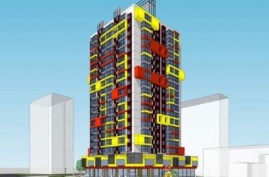 Sketchup住宅模型|高层住宅,居住建筑,彩色,现代风格-BIM建筑网