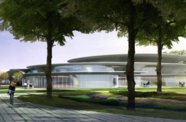 Sketchup文化模型|多层文化中心,现代风格-BIM建筑网