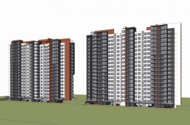 Sketchup住宅模型|高层住宅,现代风格,居住建筑-BIM建筑网
