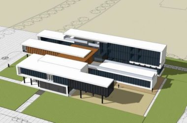 Sketchup学校模型|多层学校,幼儿园,教学楼,教育建筑,现代风格-BIM建筑网