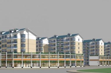 Sketchup住宅模型|多层住宅,新中式风格,商业裙房,居住建筑-BIM建筑网