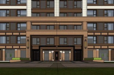 Sketchup住宅模型|高层住宅,居住建筑,现代风格-BIM建筑网