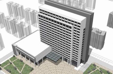 Sketchup酒店模型|高层酒店,现代风格-BIM建筑网