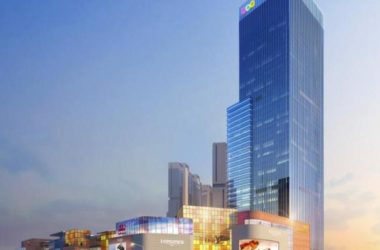 Sketchup综合体模型|高层商业综合体，多层商业裙房，酒店办公，高层住宅，现代风格-BIM建筑网