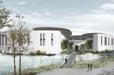 Sketchup学校模型|大学校园,教育建筑,学校,多层教学楼,现代风格-BIM建筑网