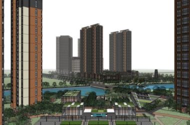 Sketchup住宅模型|超高层住宅,小区,新古典风格,居住建筑-BIM建筑网