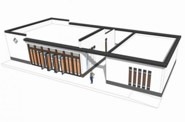 Sketchup小品模型|物业用房,中式风格,管理房,公园小建筑-BIM建筑网