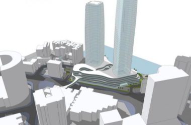 Sketchup综合体模型|高层商业街综合体,现代风格,商业裙房,办公酒店-BIM建筑网