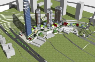 Sketchup综合体模型|超高层综合体,商业裙房,办公酒店,写字楼,高层公寓,现代风格-BIM建筑网