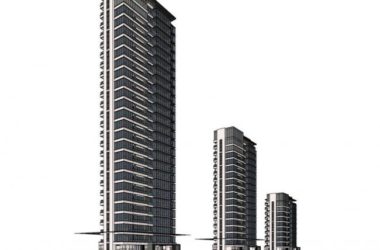 Sketchup住宅模型|高层住宅,现代风格,居住建筑-BIM建筑网