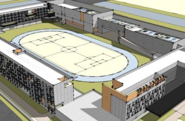 Sketchup学校模型|多层学校,教学楼,教育建筑,校园,现代风格-BIM建筑网