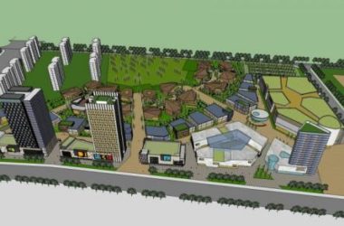 Sketchup综合体模型|高层商业综合体,现代风格,酒店办公,商业裙房-BIM建筑网