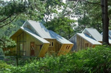 BIM建筑|阔别喧哗,隐于茂林山谷的寄宿行政办公室-BIM建筑网