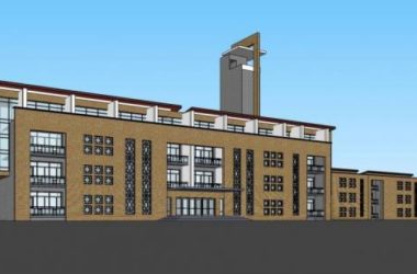 Sketchup学校模型|多层学校,教育建筑,教学楼,现代风格-BIM建筑网