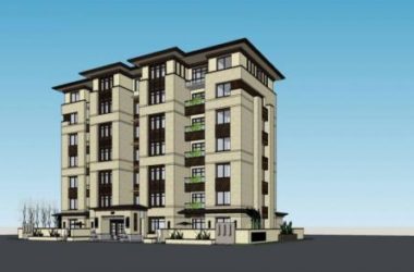 Sketchup住宅模型|多层住宅,公寓,中式风格,居住建筑-BIM建筑网