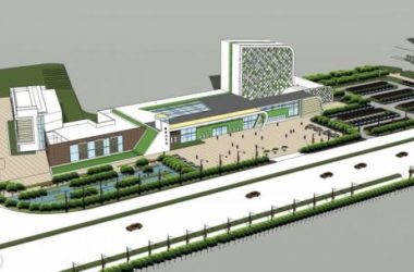 Sketchup车站路桥|多层汽车站,高层办公楼,酒店,交通建筑,现代风格-BIM建筑网