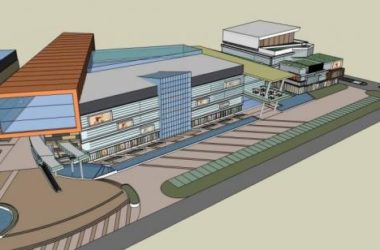 Sketchup商业模型|多层商场，商业建筑 ，现代风格-BIM建筑网