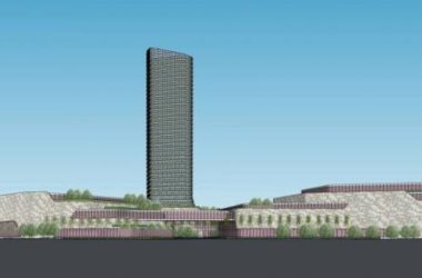 Sketchup综合体模型|超高层酒店办公,商业建筑,商业裙房,现代风格-BIM建筑网