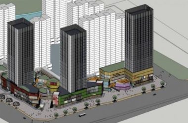 Sketchup综合体模型|高层酒店办公,商场,商业裙房,现代风格,商业综合体-BIM建筑网