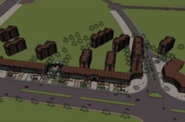 Sketchup住宅模型|多层住宅楼,沿街商业,欧式,古典风格-BIM建筑网