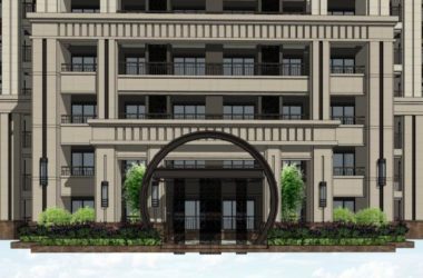 Sketchup住宅模型|高层住宅,现代风格,居住建筑-BIM建筑网