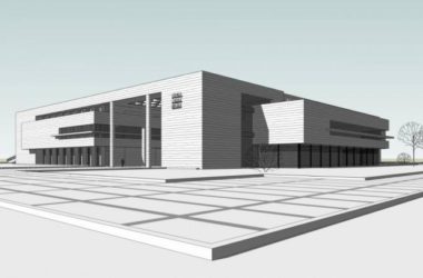 Sketchup文化模型|多层博物馆,现代风格,文化建筑-BIM建筑网