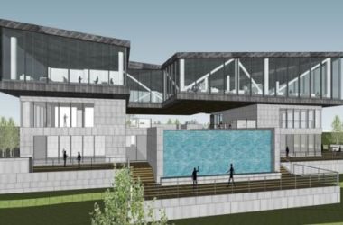 Sketchup商业模型|梅溪湖国际会所，多层商业，现代风格-BIM建筑网