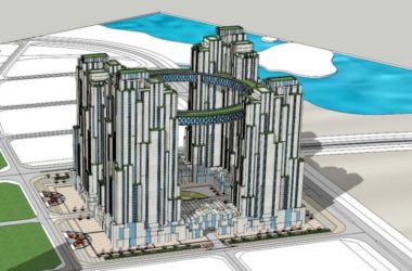 Sketchup综合体模型|超高层商业综合体,现代风格,办公酒店,住宅-BIM建筑网