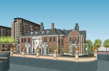 Sketchup住宅模型|高层住宅小区,商业裙房,会所,法式,古典风格,居住建筑-BIM建筑网