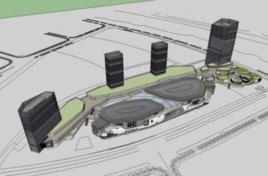 Sketchup综合体模型|高层商业综合体,酒店办公,酒店,商场,商业裙房,现代风格-BIM建筑网